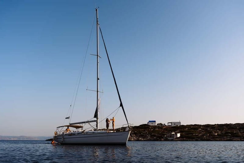 Heraklion: Sunset Sailing Cruise Dia Island with Snorkeling - Catamaran cruising: comfortable pacing and room to breathe
