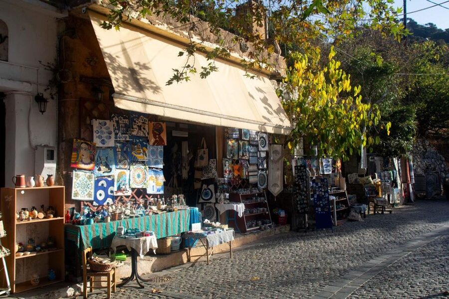 Heraklion to Spinalonga and Lasithi Plateau Land of Zeus - Mochos photo stop and the Zeus Cave area at Diktaion Andron