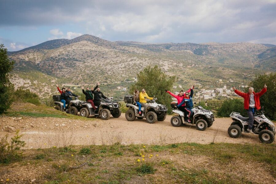 Hersonissos: ATV Quad Bike Safari in the Mountains of Crete - Riverbeds, olive groves, and that sound you’ll notice
