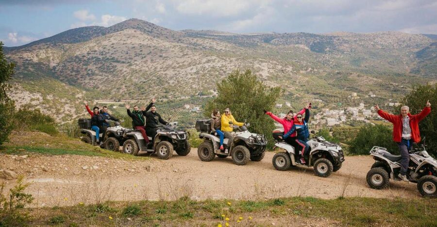 Hersonissos: ATV Quad Bike Safari in the Mountains of Crete - Quad bikes, safety, and what you must bring