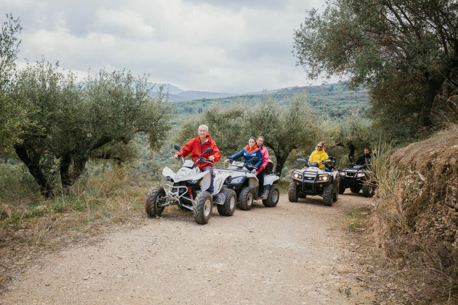 Hersonissos: ATV Quad Bike Safari in the Mountains of Crete - Your route from Hersonissos to the Lasithi plateau
