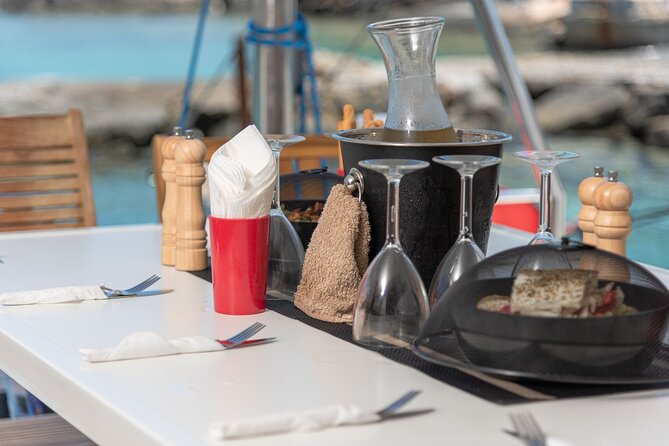Hersonissos: Luxury Sunset Catamaran Cruise Sushi & Open Bar - Price and value: what you’re really paying for at $96.55
