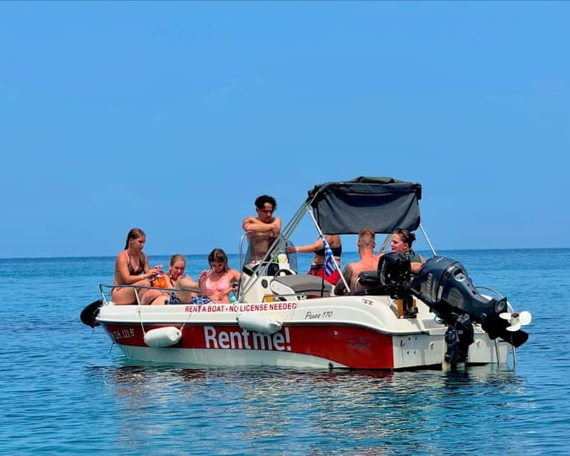 Hersonissos: Private Motorboat Rental - No License Required - Fuel and final cost: how to avoid price surprises
