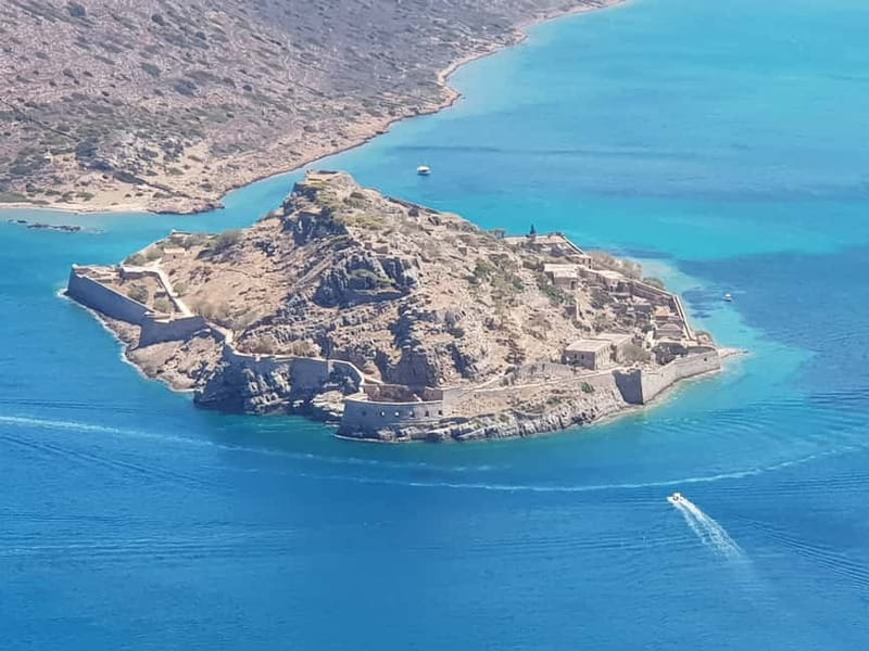 Island Spinalonga, Milatos Cave, Speedboat, OliveTasting - Spinalonga by Speedboat: The Leper Colony Island, Seen From the Sea