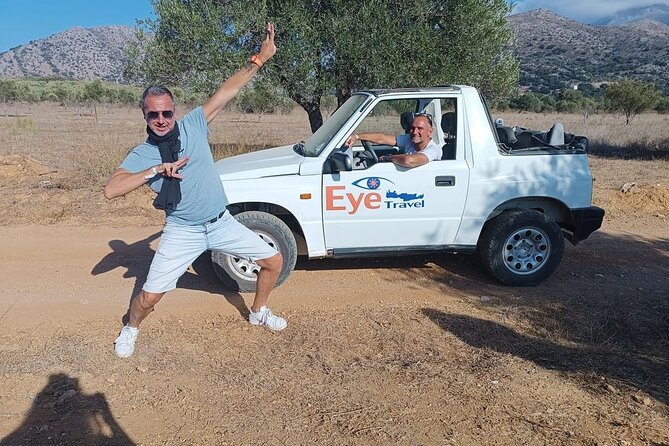 Jeep Safari 4x4 Crete real off road mountain tracks with Lunch from Hersonissos - Kalo Chorio and Kastelli: Where the Stops Feel Actually Useful