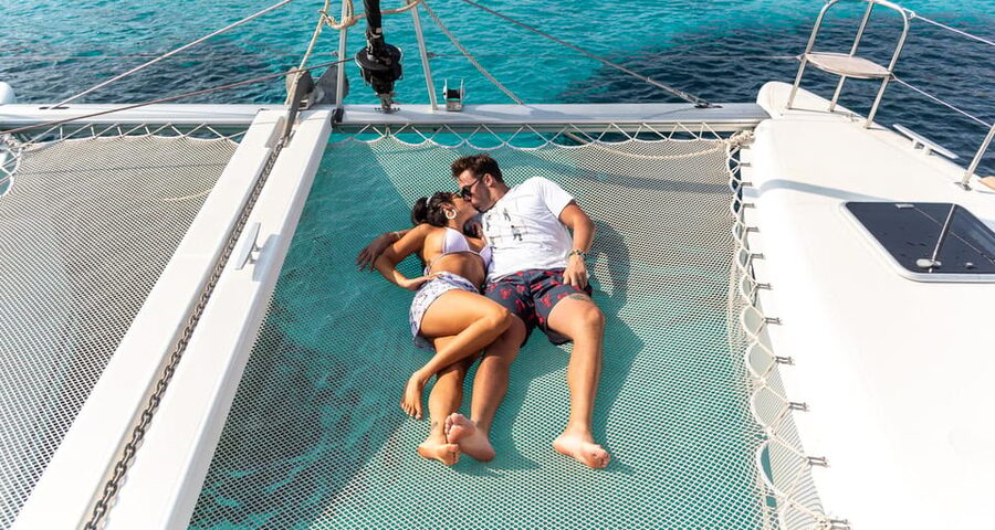 Kissamos: Balos & Gramvousa Luxury Catamaran Sailing Cruise - Between stops: a short catamaran segment and a chance to reset (15 minutes)