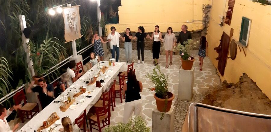 Kissamos: Greek Night with Buffet Dinner and Plate Smashing - Timing and value: what your $42.91 buys you in real life