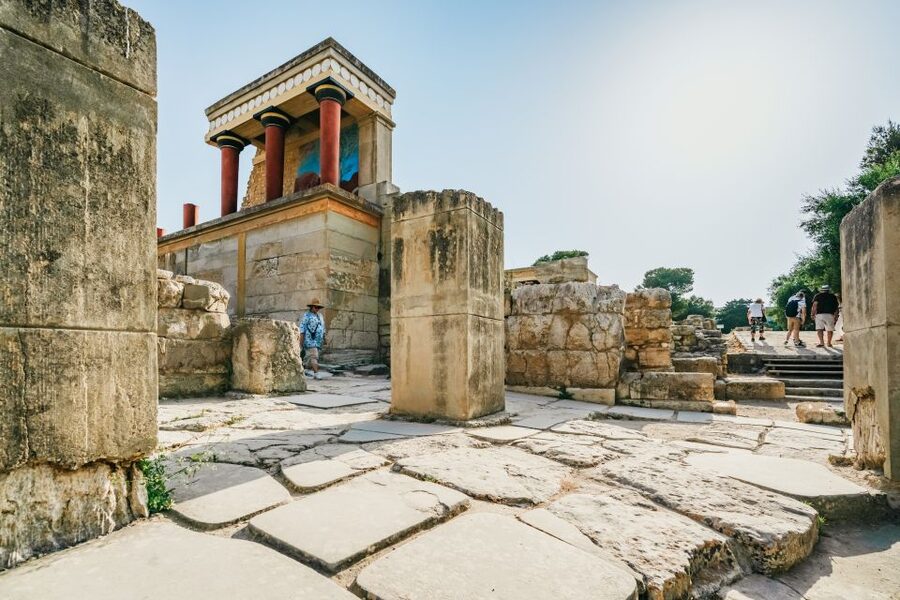 Knossos: Knossos Palace Skip-the-Line Guided Walking Tour - The myths of Minos and the Labyrinth—tied to what you can actually see