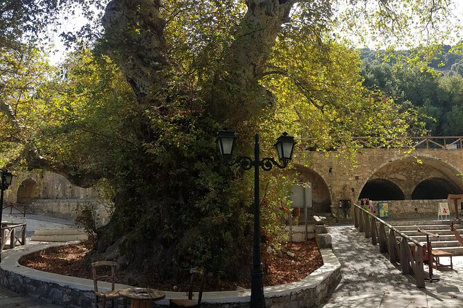 Knossos & lasithi plateau villages,Zeus's cave,&olive oil Mill - Aposelemi Dam Views and a Fast Monastery Pass