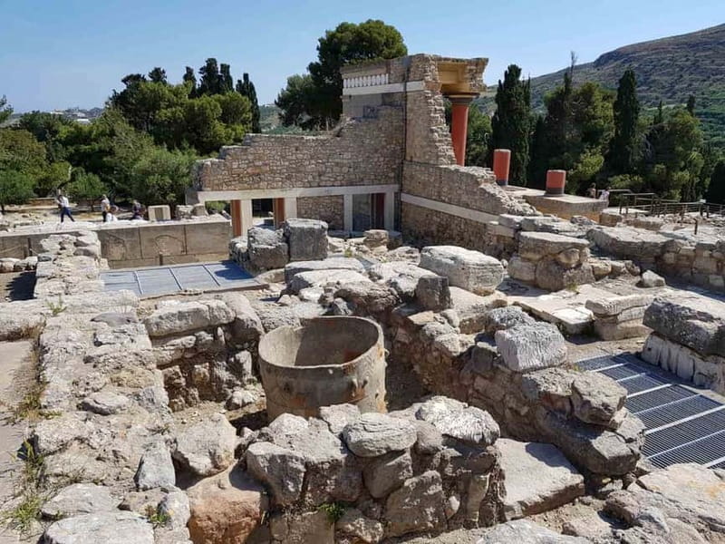 Knossos Palace and Pottery experience. Excursion Safari - The Mountain Drive: Olive Trees, Curving Roads, and Time to Reset