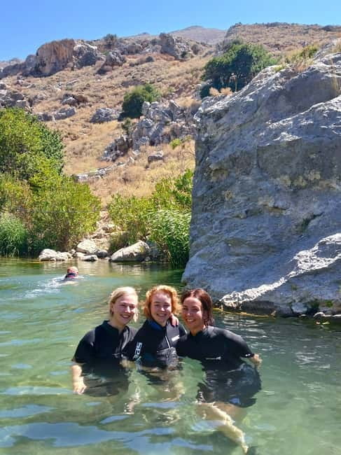 Kourtaliotiko Gorge: Guided River Adventure Trek with Lunch - Lunch and a shady taverna finish (what you should expect to eat)
