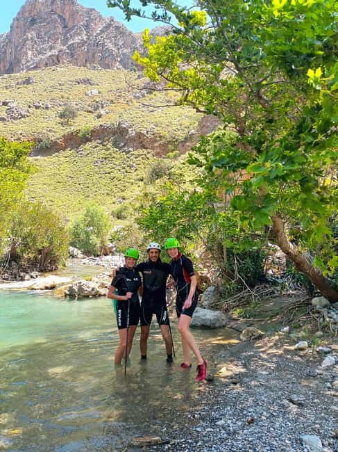 Kourtaliotiko Gorge: Guided River Adventure Trek with Lunch - The cold-but-worth-it waterfall swim
