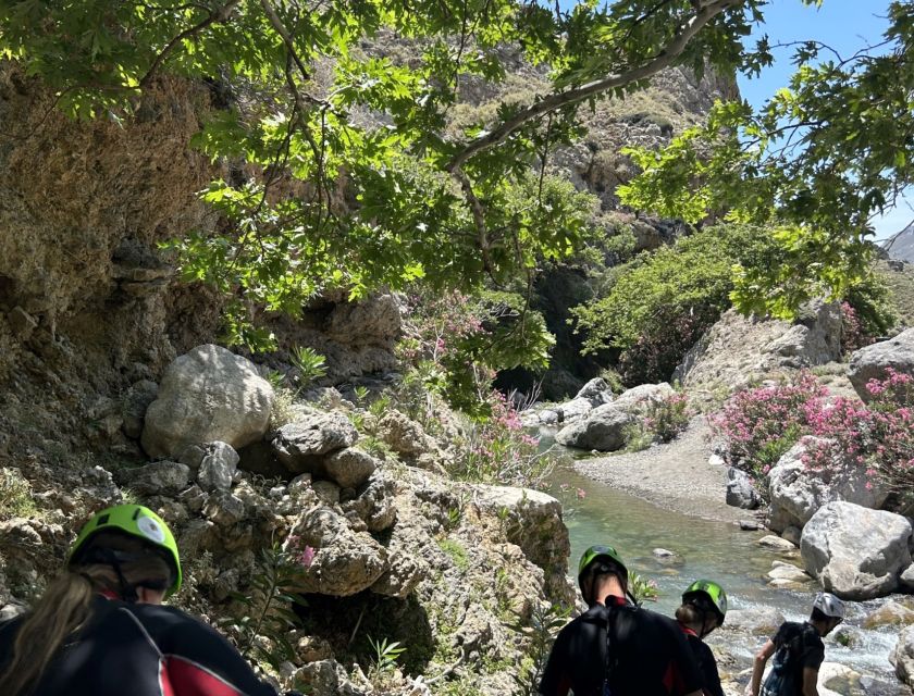 Kourtaliotiko Gorge River Trek with Lunch! Pick-up Avaliable - Photo-friendly river days: waterproof cases that change what you can keep