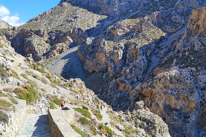 Kourtaliotiko Gorge Waterfalls & Preveli/Kalypso Beach | Private - Kalypso Beach’s cliffy coves: snorkeling and quiet swimming time