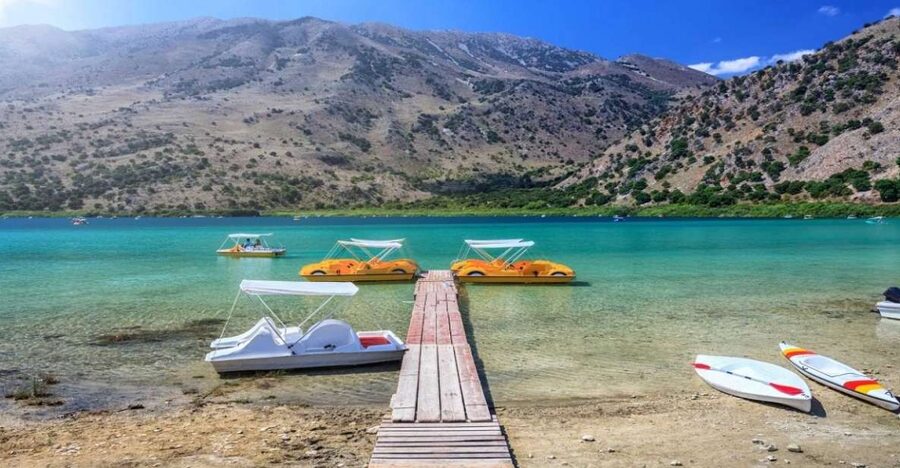 Lake Kournas: Pedal Boat Rental With Transfer - Lake Kournas in One Hour: What the Pedalo Really Lets You Do