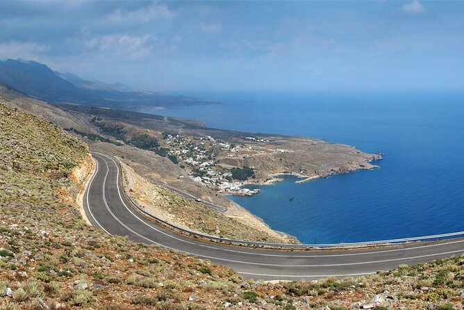 Loutro and Sweet Water Beach from Rethymno - Rethymno to Sfakia: The Bus Ride That Sets the Mood