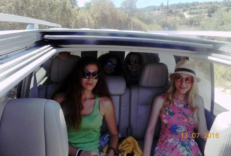 Luxury Jeep Safari to South Coast, Palm Beach and Canyons - Preveli Palm Beach: the best lunch-and-swim setup on this route