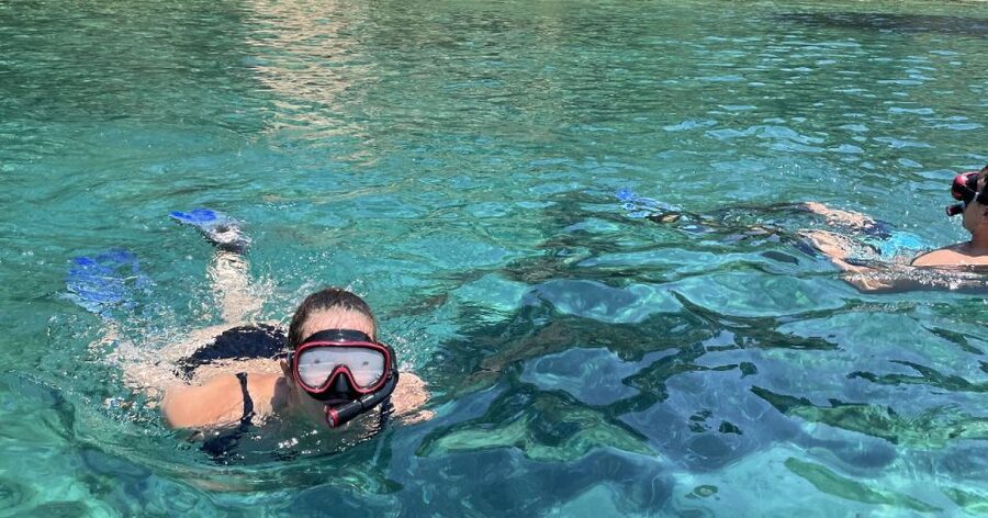 Lygaria: Private Motorboat Cruise with Snorkeling & Swimming - Private motorboat from Ligaria Bay: quick setup, real water time