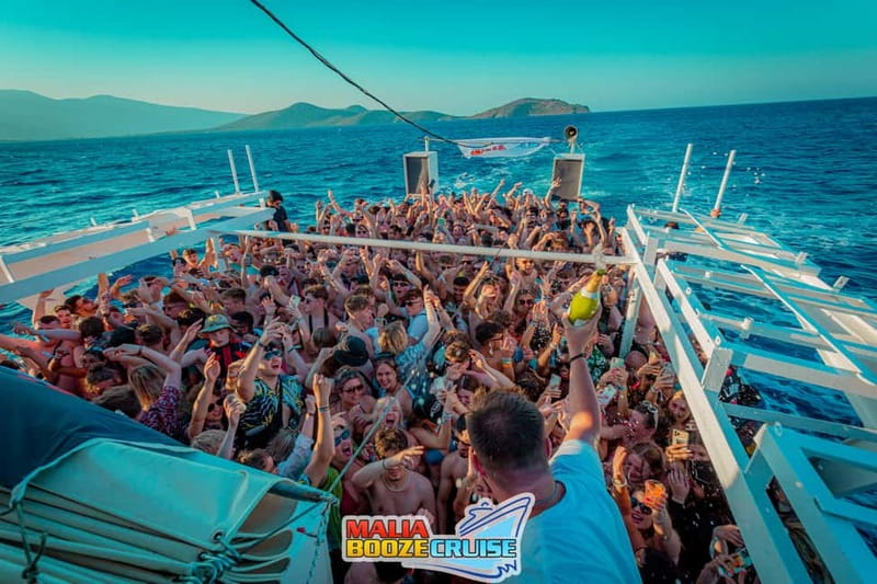 Malia: Booze Cruise Boat Party with Live Dj - Drinks and the On-Board Bar: Budget for Extras