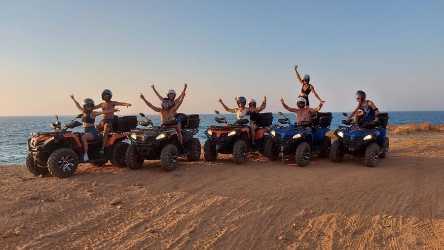 Malia: Off-Road Quad Safari Evening Tour / optional transfer - More Dirt at the Motocross Track: How the Tour Builds to a Strong Finish