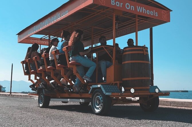 Malia: Party Bike 1 hour Experience & Unlimited Drinks - Key highlights at a glance