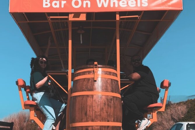 Malia: Party Bike 1 hour Experience & Unlimited Drinks - The onboard team: driver safety and bartender refills