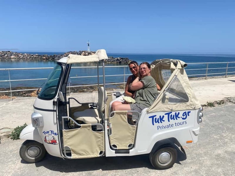 Malia: Sissi and Beyond Tuk Tuk Tour with Raki and Honey - The Short Stops That Set the Scene: Stalida, Malia, Potamos, and the Palace Area