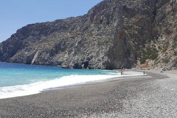 Matala Agiofarago Gorge Guided Jeep Safari Tour - Stop 3: Off-road Agiofarago beach time and the gorge walk that’s meant to be easy