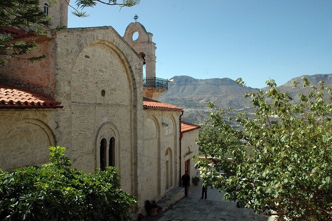Minoan Luxuries: Ancient Palaces, Messara Wine Routes & Matala - Agios Myronas: The Village Mood and a Sacred Cave with Holy Water