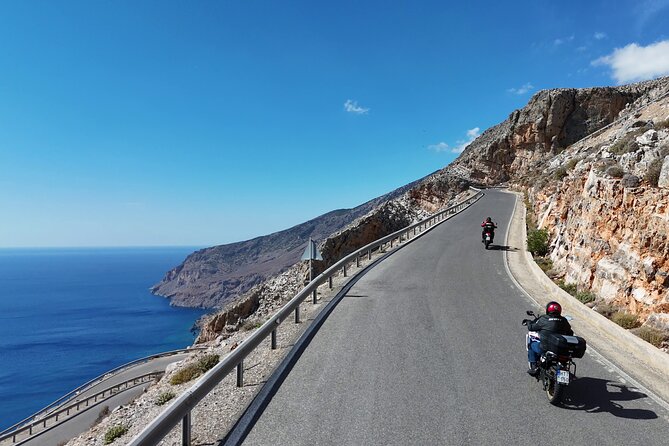 Moto Adventure Crete - Single & Multi Day Tours - On & Off Road - Starting in Stalida at 9:30: paperwork, bike setup, and route reality