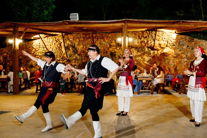 Olive Oil Festival in Cretan Farm with Traditional Dinner - Wine tasting and wood-fired oven dinner: what you’ll actually eat