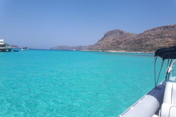 Private Boat Trip Kissamos Balos (price per group - up to 10 people) - Stop 1: Balos Lagoon for Snorkeling, Swimming, and Sun Time