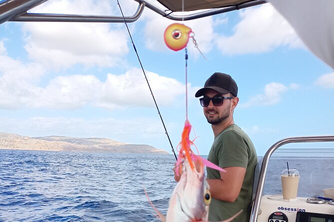 Private fishing trip Chania, Crete (price is per group) - The pace: a private sea day that works for families