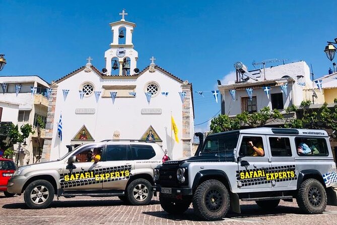 Private Jeep Tour - Zeus Cave - Cretan villages - Plateau Gardens and Small Village Time