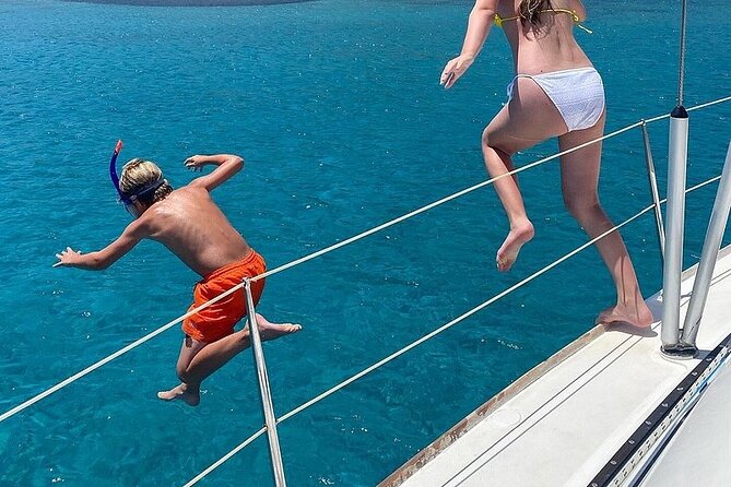 Private luxury Escape Sailing, Snorkel and Lunch Cruise - Snorkeling, fishing, and crew service that keeps things smooth