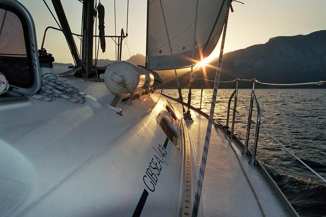 Private Sail in Chania - Stop 3: Marathi Beach Lagoon for Swimming, Snorkeling, and Lunch at Sea