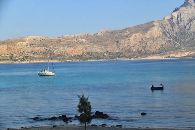 Private Sailing Cruise, Balos and Gramvousa with meal and drinks. - Stop 3: Gramvousa island beach time in crystal-clear water