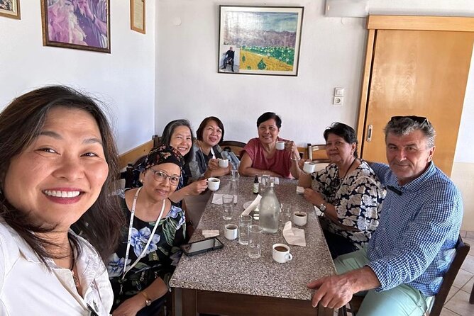 Private Tour-Knossos Palace Zeus Cave Olive Oil Mill & Wine - Mesa Lasithi coffee time: how villagers actually slow down