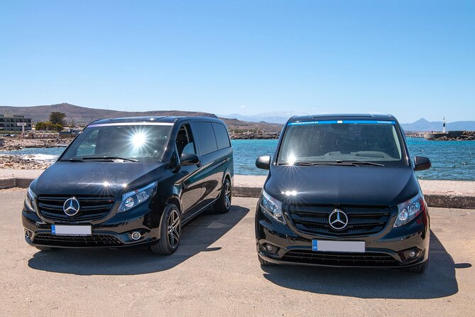 Private Transfer From,To Heraklion Airport & PORT To,From CHANIA - What You Ride In: Sedans vs Minivans and Luggage Reality