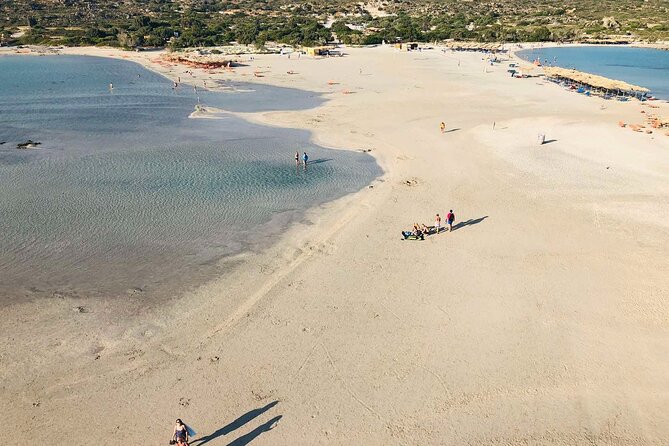 Private Van Tour to Elafonissi with SUP Board from Chania - Sunbeds and umbrellas: expect extra cost and changing placement