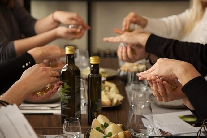 PRIVATE Workshop ESSENTIAL OILS & OLIVE OIL Factory with TASTING - Goats, grapes, raki vibes: when the hosts bring the place to life