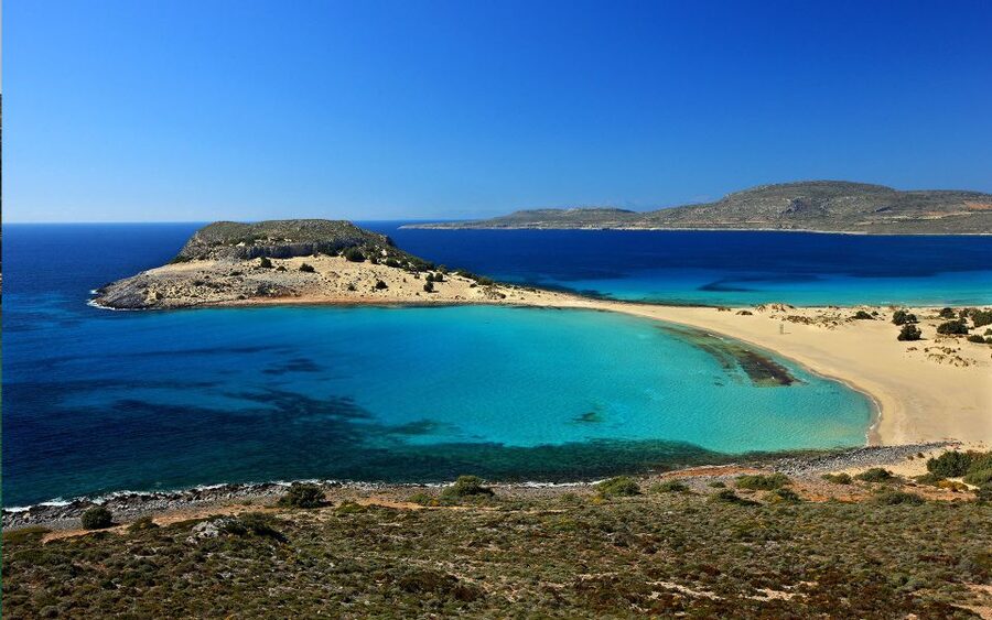 Rethymno Area: Gramvousa Island & Balos, Boat Ticket Extra - Gramvousa beach time: rocky entries, sea urchins, and cooler water