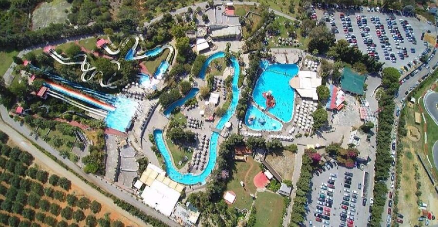 Rethymno Area: Limnoupolis Water Park Ticket with Transfers - The 1500 sq.m Central Pool and Poolside Breaks You’ll Actually Use