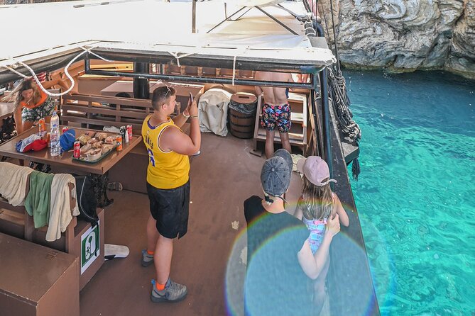 Rethymno Barbarossa Pirate Ship Cruise - The One-Hour Swim and Snorkel Window at Kefalas (Masks Included)