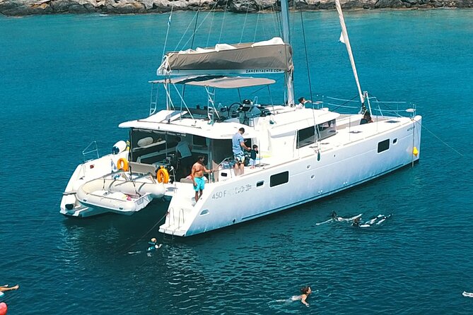 Rethymno Catamaran Cruise: Healthy Lunch & Open Bar - Cruising Toward Georgioupoli Bay: Relax on Deck Without the Rush