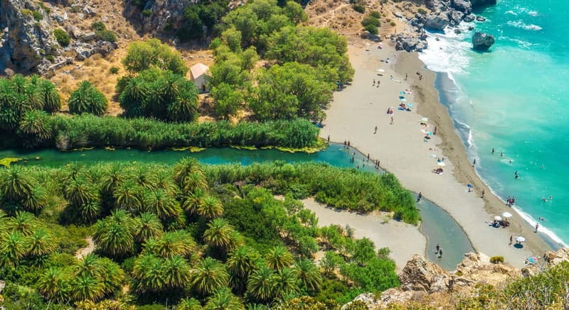Rethymno/Chania: Preveli Beach and Kourtaliotiko Gorge Tour - Key things to know before you go