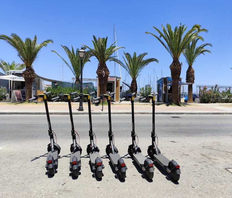 Rethymno: e-Scooter tour on the old and new town - From floating piers to the Venetian harbor and Egyptian lighthouse