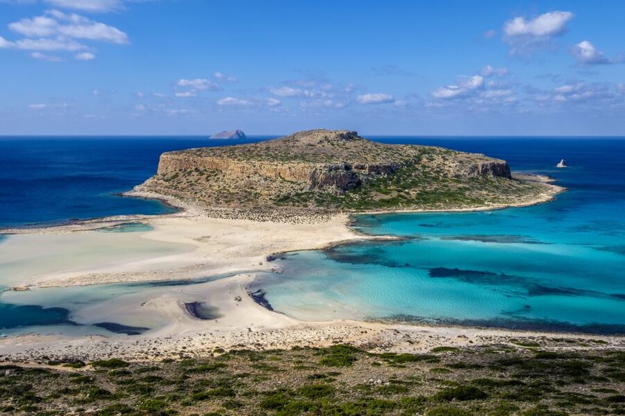 Rethymno: Elafonisi Day Trip with Balos Lagoon Photo-Stop - Elafonisi: pink coral sand and shallow-water swimming plan