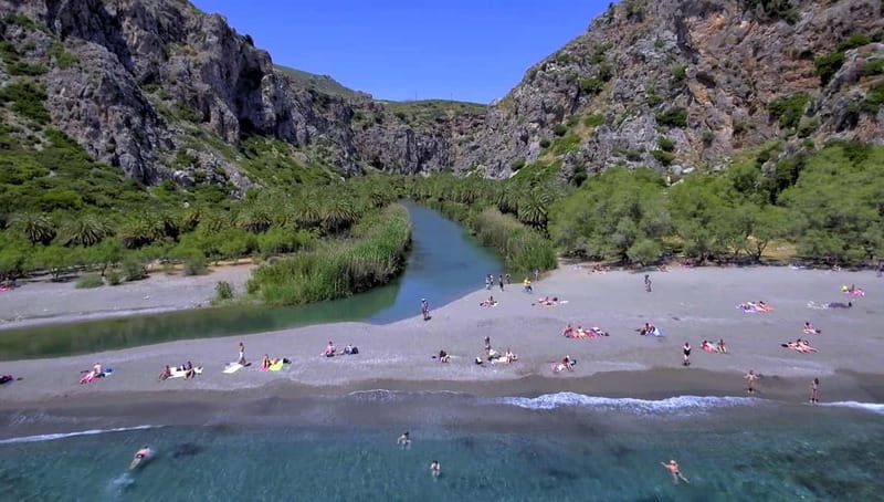 Rethymno: Full-Day Land Rover Safari to Preveli - From Giannoudi to Prasses Gorge: the first wow comes early