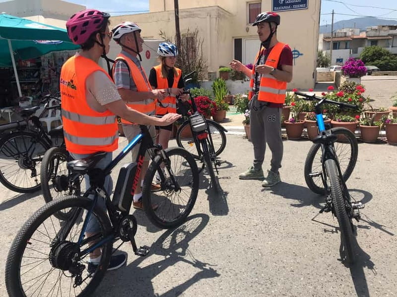 Rethymno: Guided e-Bike Tour on Mili Gorge and Soft Drinks - Halevi Monastery: Venetian walls, a short walk, and a calm reset
